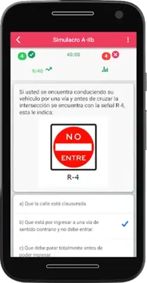 MTC Simulacro de examen 2023 android App screenshot 1